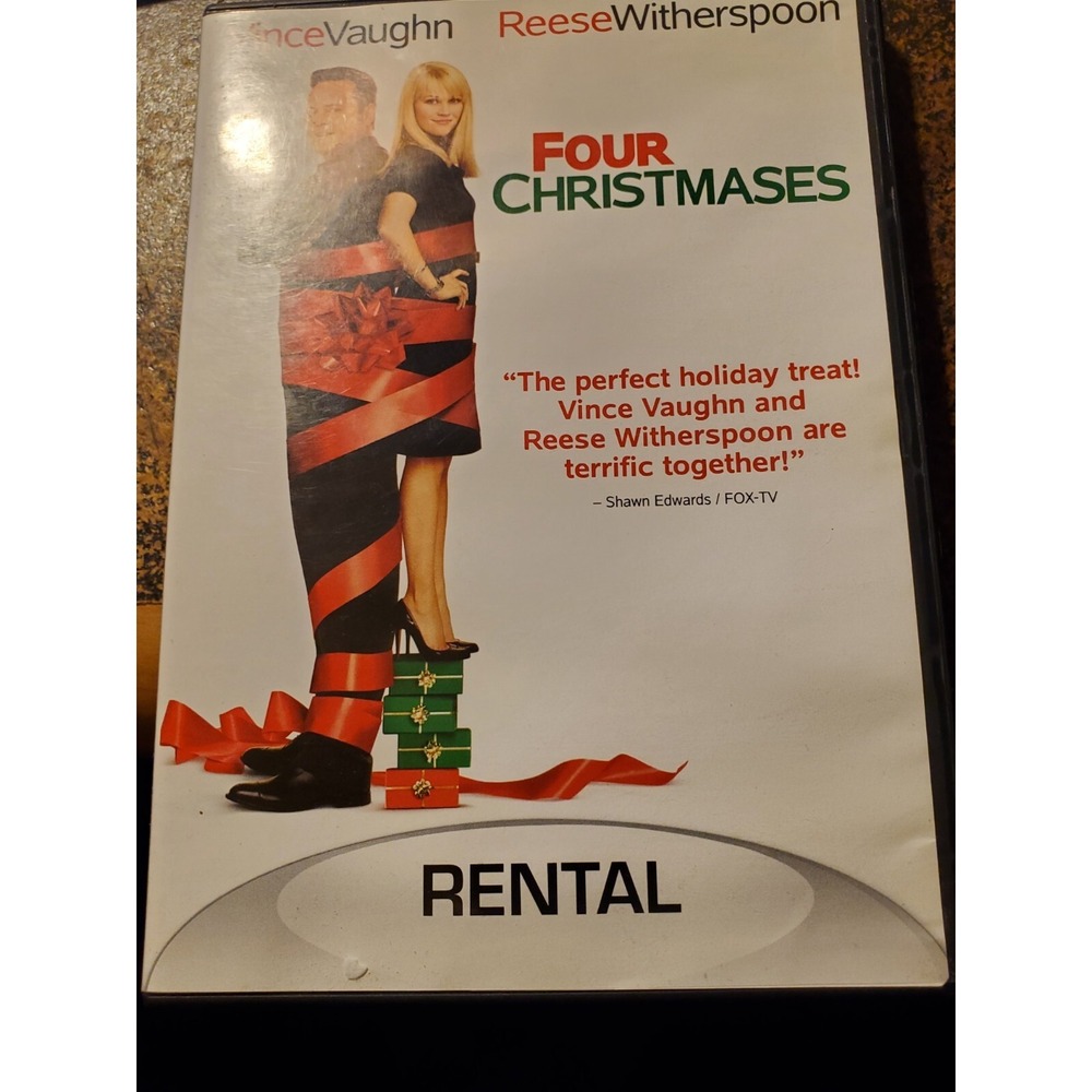 Four Christmases (DVD, 2009, Rental Edition) -
